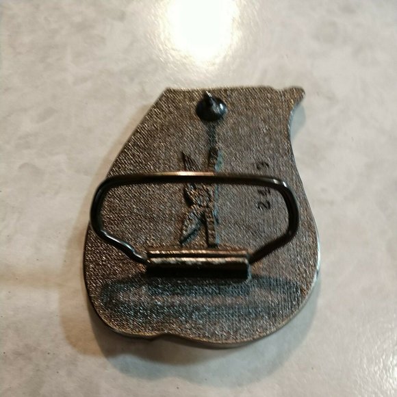 LAST ONE  EMT Emergency Medical Technician Vintage 1990’s Blue Tone Belt Buckle - Picture 7 of 8